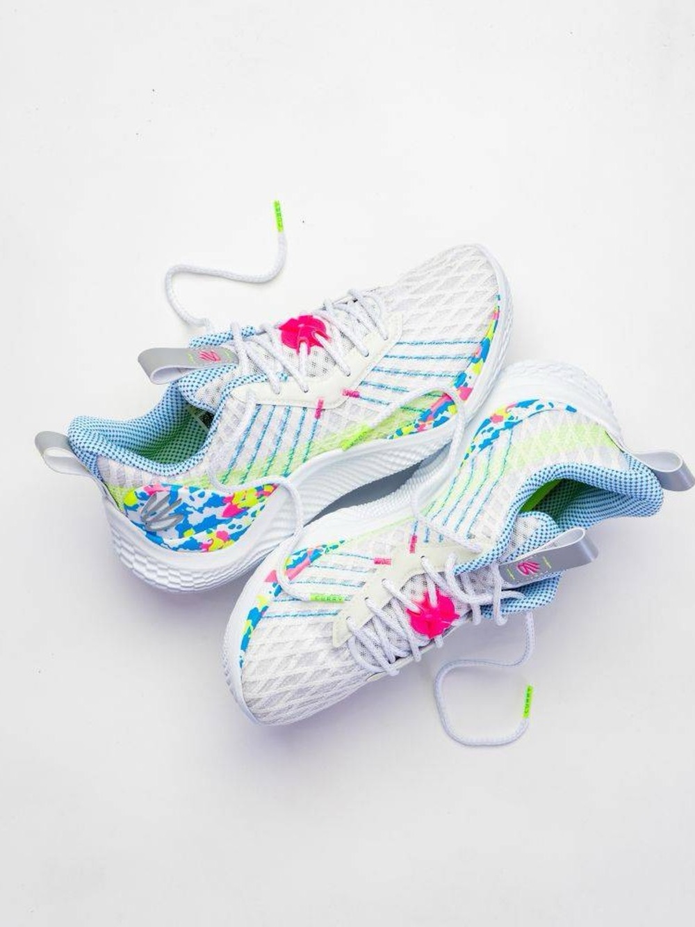 EUC Under Armour Curry 10 Splash Party Low Top Sneakers